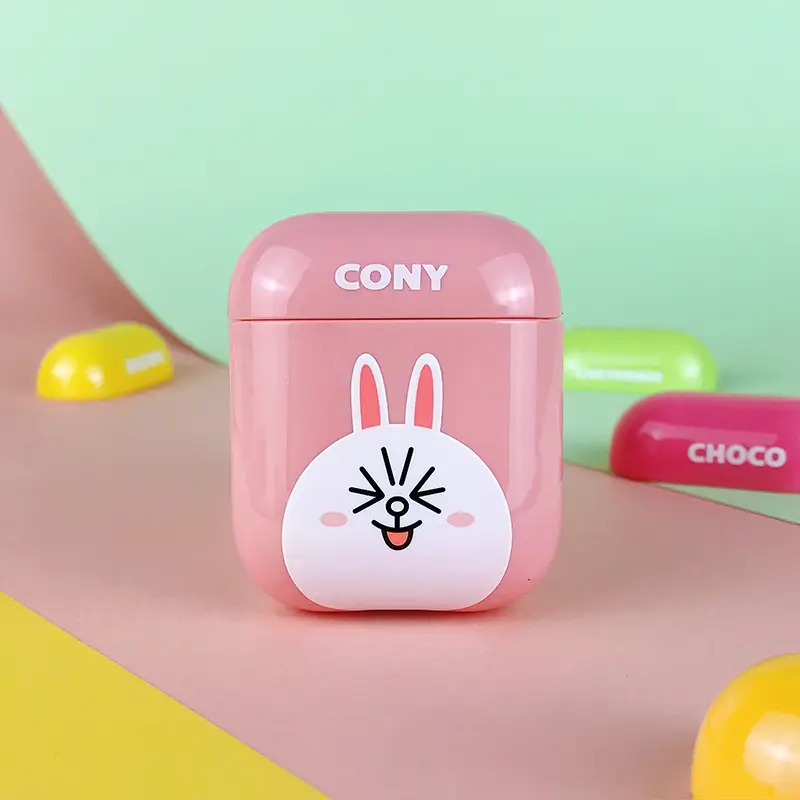 Line friends PC airpods cover case for airpods 1&2 1