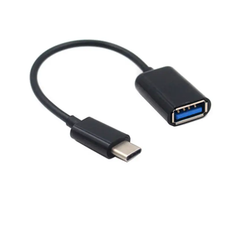 Usb A 3.0 female to usb C male otg short cable   SXD187 1
