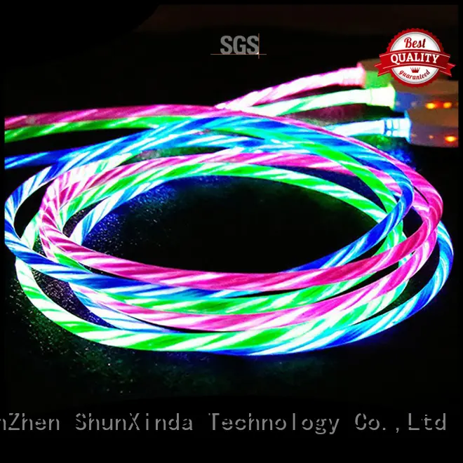 Custom braided iphone cord arrival ShunXinda 1