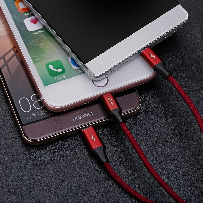 portable cloth magnetic ShunXinda Brand multi charger cable 6