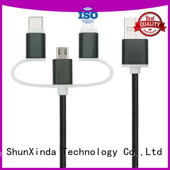 pin durable portable keychain ShunXinda Brand multi charger cable supplier 1