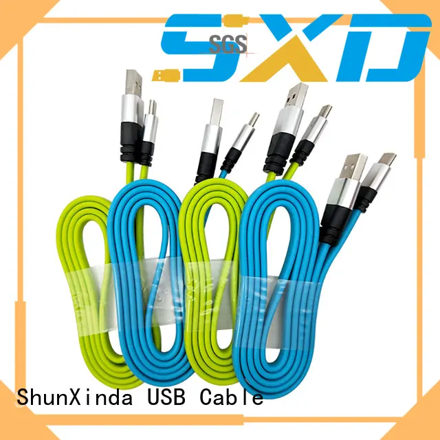 phone durable type C to type C mobile flat ShunXinda company 1