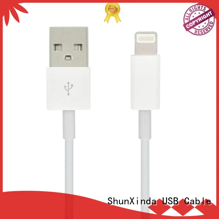 Wholesale spring usb data iphone cord ShunXinda Brand 1