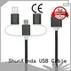 ShunXinda Brand data popular coiled multi charger cable 1