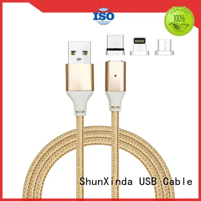 Quality ShunXinda Brand retractable charging cable long magnetic 1