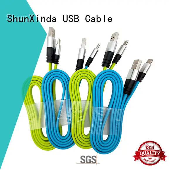 charging durable data ShunXinda Brand type C to type C supplier 1