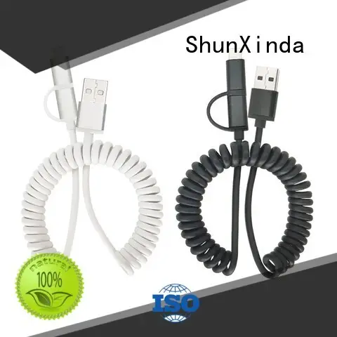 durable popular gift ShunXinda Brand retractable charging cable manufacture 1