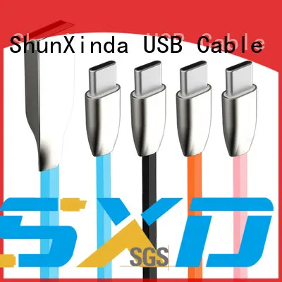 colorful alloy durable phone type c usb cable ShunXinda Brand 1