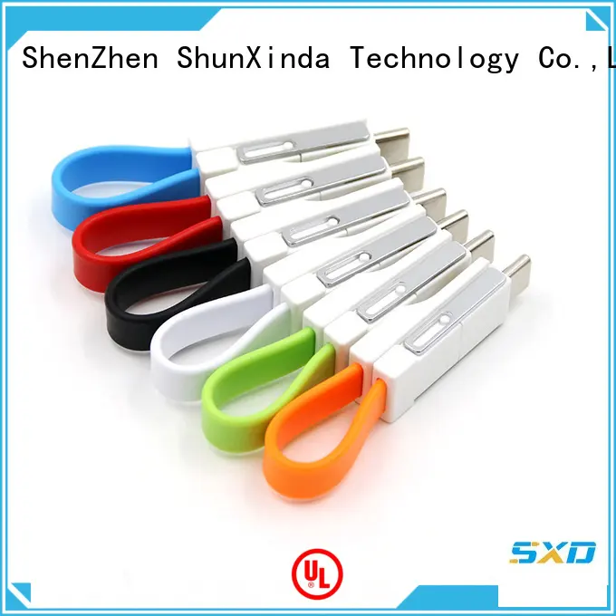 durable phone keychain multi charger cable ShunXinda 1