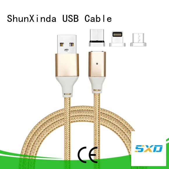 ShunXinda Brand charging data long retractable charging cable 1