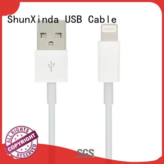 ShunXinda Brand mobile data usb data iphone usb cable oem 1