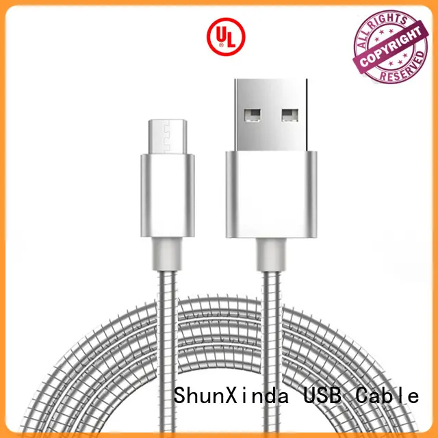 wireless spring micro car ShunXinda Brand long micro usb cable manufacture 1