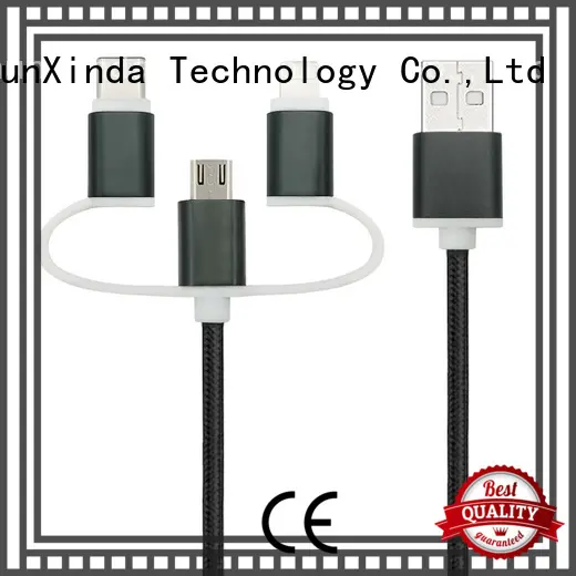 Quality ShunXinda Brand durable nylon multi charger cable 1