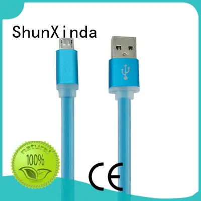 oem degree long micro usb cable quick ShunXinda company 1