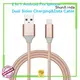 Custom coiled multi charger cable braided ShunXinda 1