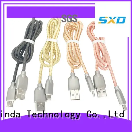 ShunXinda Brand apple usb data cable for custom iphone usb cable oem 1