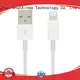 Hot leather iphone usb cable oem charging ShunXinda Brand 1