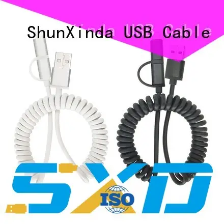 retractable charging cable nylon fast multi charger cable popular company 1