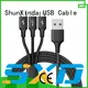 fast popular retractable charging cable ShunXinda Brand 1