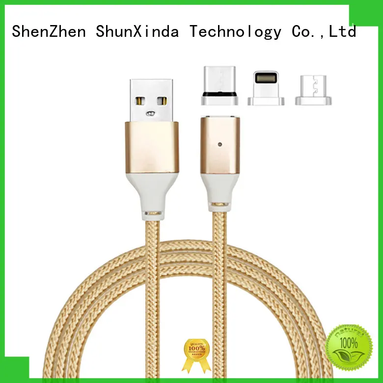 retractable charging cable coiled keychain phone Warranty ShunXinda 1
