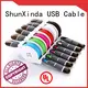 Hot sync retractable charging cable samsung ShunXinda Brand 1