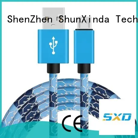 Wholesale stand angle usb to micro usb ShunXinda Brand 1