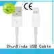 ShunXinda Brand pin apple braided transfer iphone cord 1