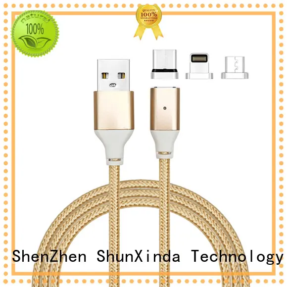 ShunXinda Brand iphone gift custom retractable charging cable 1