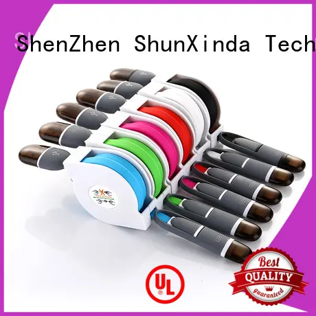 ShunXinda Brand gift charging data custom retractable charging cable 1