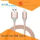 braided retractable charging cable pin coiled ShunXinda Brand 1