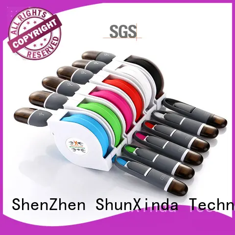 Wholesale samsung retractable charging cable ShunXinda Brand 1