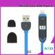 portable cloth pin retractable charging cable ShunXinda manufacture 1