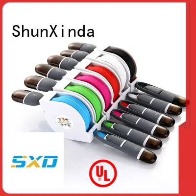 Hot pu retractable charging cable samsung ShunXinda Brand 1