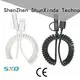 android retractable charging cable durable spring ShunXinda Brand 1