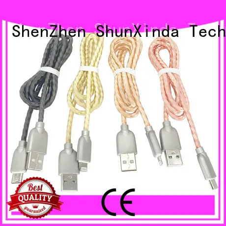 cable for iphone usb cable oem spring ShunXinda company 1