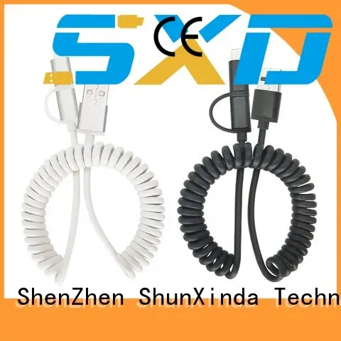 Hot retractable multi charger cable magnetic samsung ShunXinda Brand 1