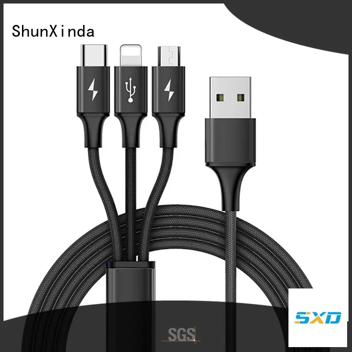 retractable charging cable promotional micro android ShunXinda Brand company 1