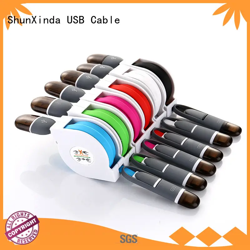 functional fast multi charger cable promotional ShunXinda 1