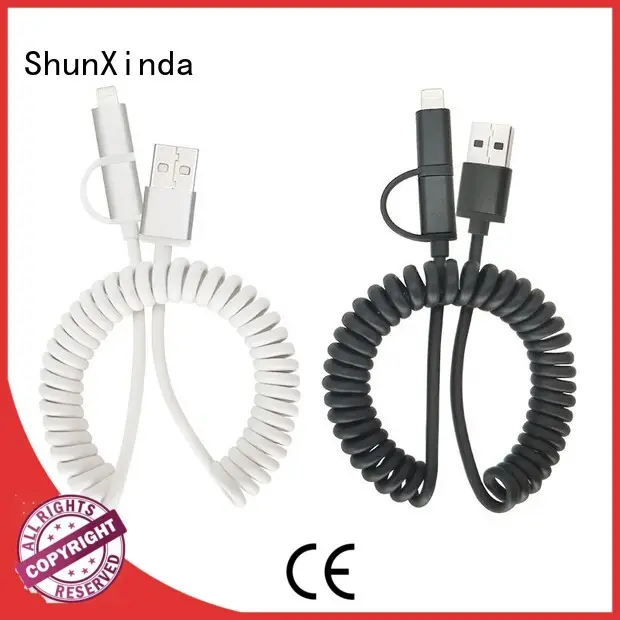 android retractable charging cable portable ShunXinda company 1