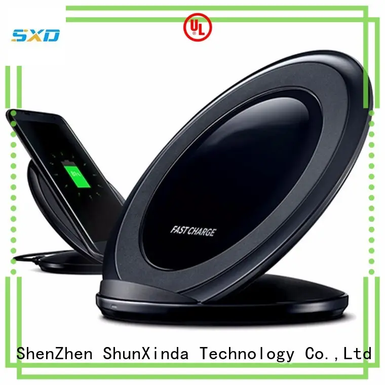 ShunXinda dual wireless fast charger stand home 1