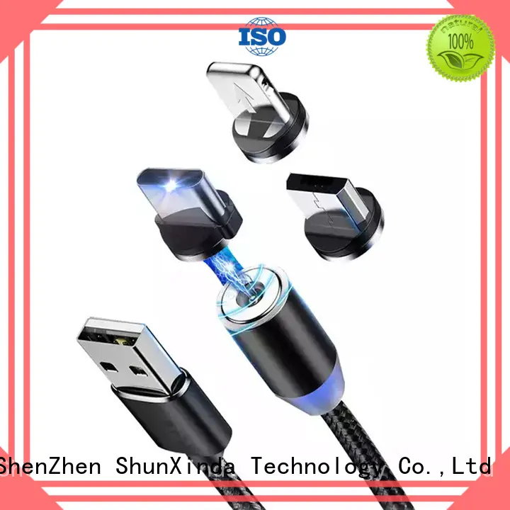 ShunXinda fast magnetic usb cable data car 1