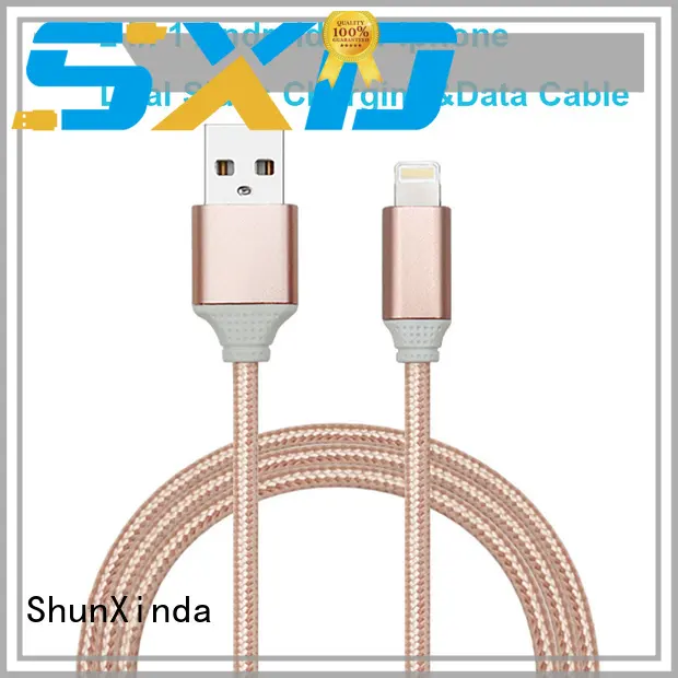 braided retractable usb cable series for car 1
