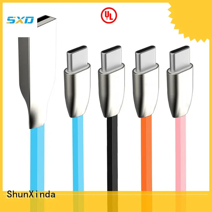 Zinc alloy cable Diamond shape 3D  charger type C high speed usb cable  SXD006 1