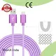 5V 3A  fishnet braided micro to usb 2.0 cable 1