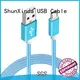 Durable nylon cable fabric braided charging cable 1