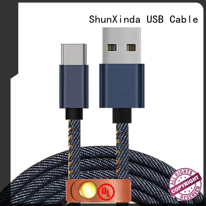 ShunXinda braided apple usb c cable supplier for car 1