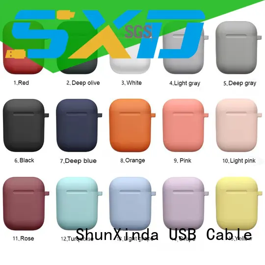 fashion leather airpods case company for apple airpods 1