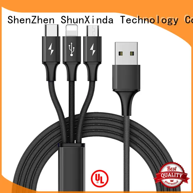 high quality multi phone charging cable cloth suppliers for home 1