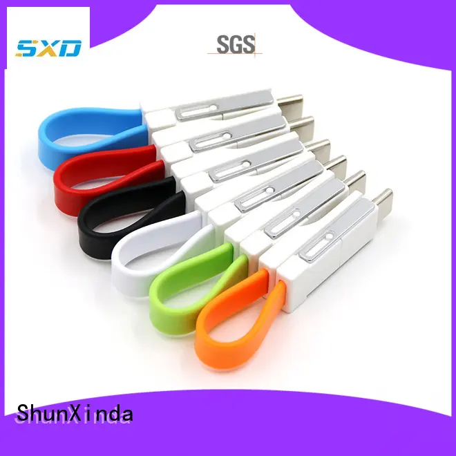 ShunXinda nylon multi device charging cable for business for home 1