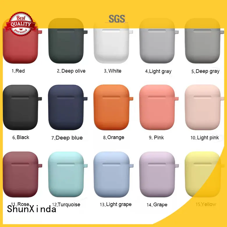 ShunXinda high quality leather airpods case for sale for charging case 1